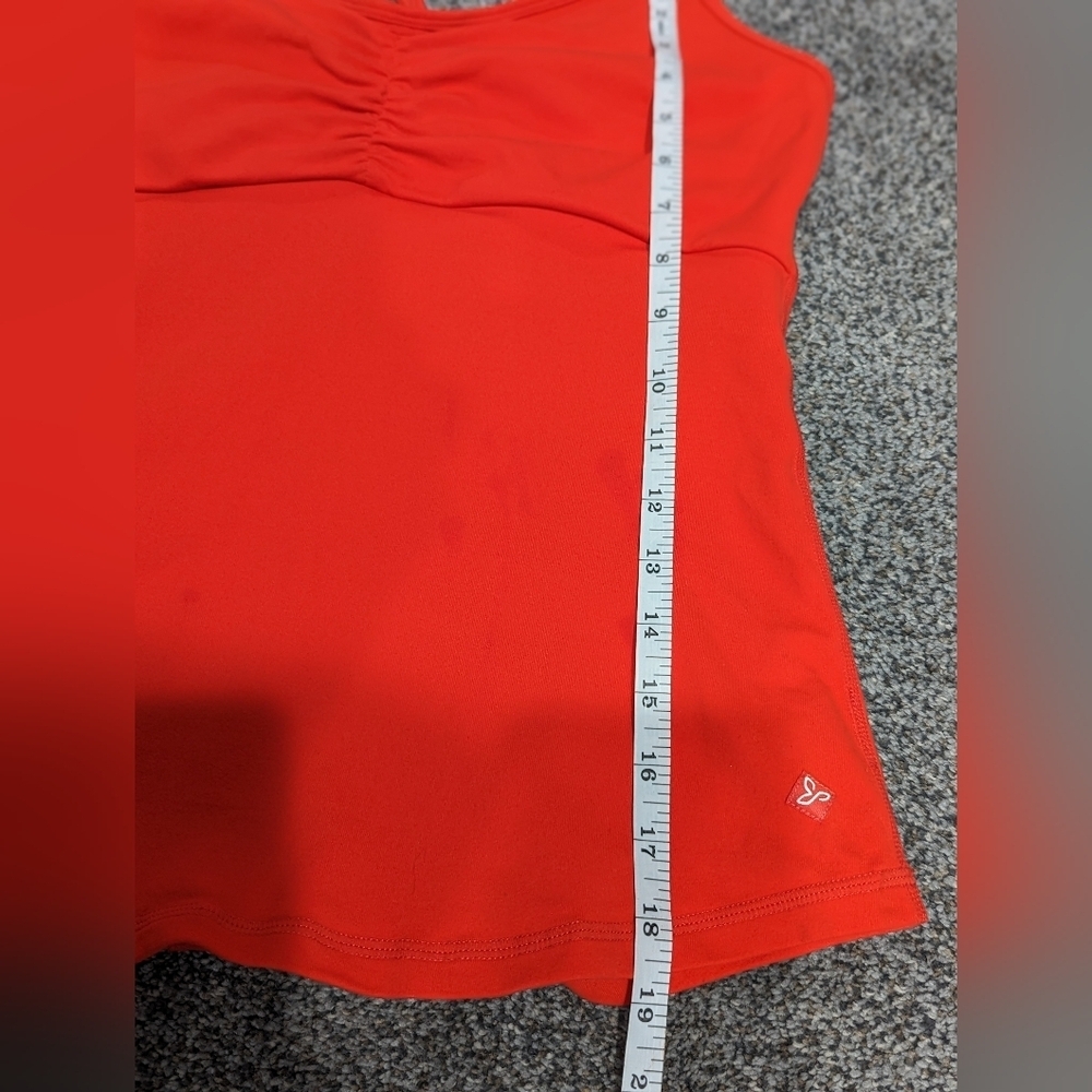 Prana Elixir Yoga Cami Red Size M - Picture 5 of 7